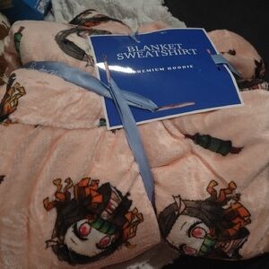 SocoBlanket Sweatshirt nezuko Not Sure About Size